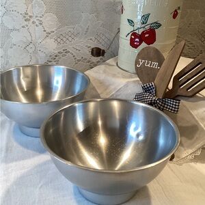 6" Ball 3D Wilton Cake Pan Set  - 2 Pans 2 Cake Rings VINTAGE